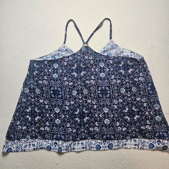 Maurices blue floral halter top - size Large - Picture 8 of 8
